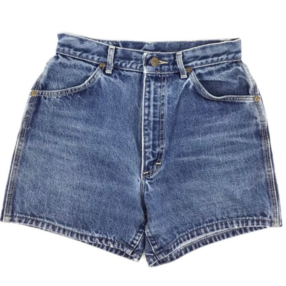 VINTAGE LEE High Rise Waist Denim Shorts